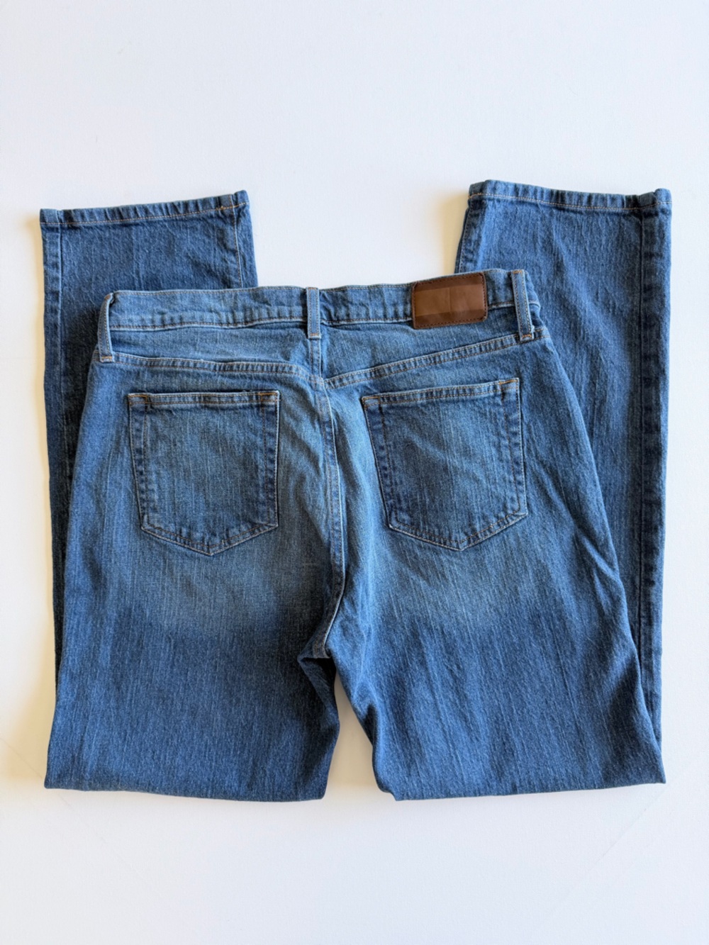 Tommy Hilfiger Straight Leg Jeans 34x32 Medium Wash Classic Denim Men - Picture 12 of 12